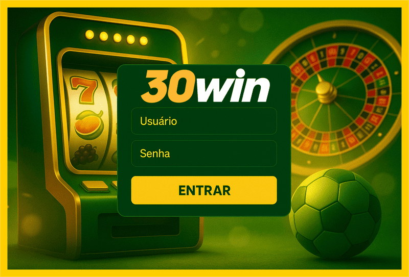Não Perca tempo, o rRgistro na site 30WIN